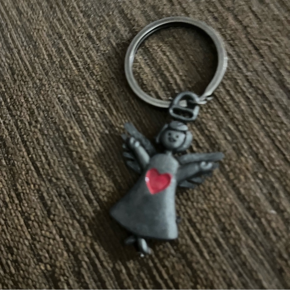Prayer Angel Keychain